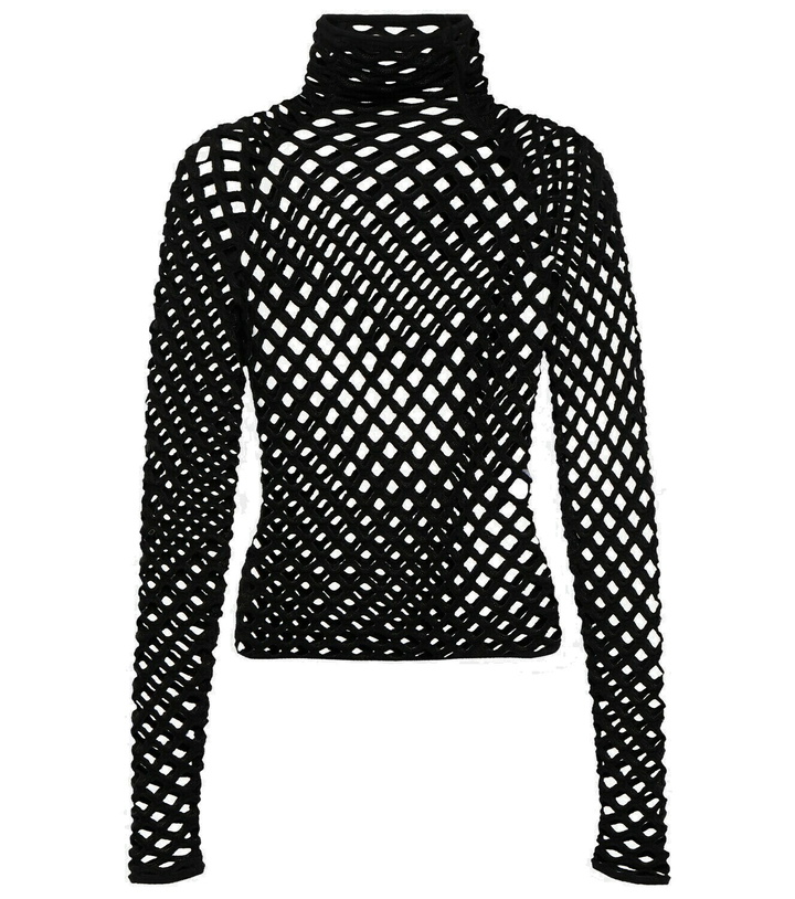 Photo: Alaïa Knit turtleneck top