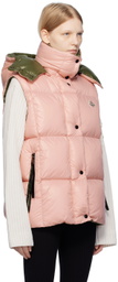 Moncler Pink Luzule Down Vest