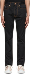 Vivienne Westwood Black Tapered Jeans