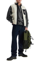CARHARTT WIP prentis liner vest in sherpa fleece White