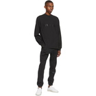 Essentials Black Logo Long Sleeve T-Shirt