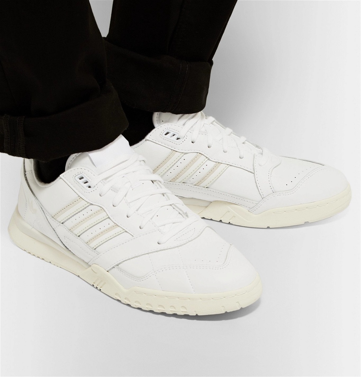 adidas Originals - A.R. Trainer Leather Sneakers - adidas Originals by Alexander Wang