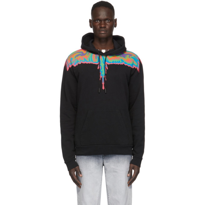 Photo: Marcelo Burlon County of Milan Black Psychedelic Wings Hoodie