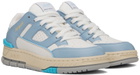 Axel Arigato White & Blue Area Lo Sneakers