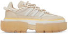 adidas x IVY PARK Beige Super Super Sleek Sneakers