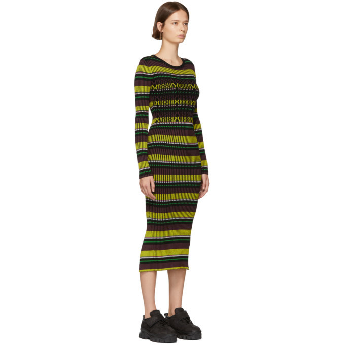 opening ceremony knit dress Opening Ceremony Black Striped Knit Dress Opening Ceremony