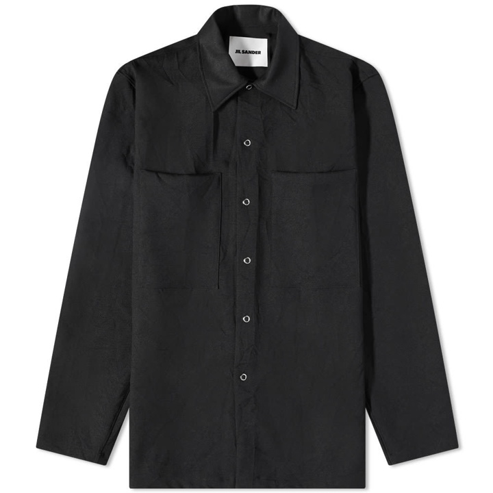 Photo: Jil Sander Snap Fasten Overshirt