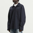 MM6 Maison Margiela Men's Cotton Workwear Jacket in Blue