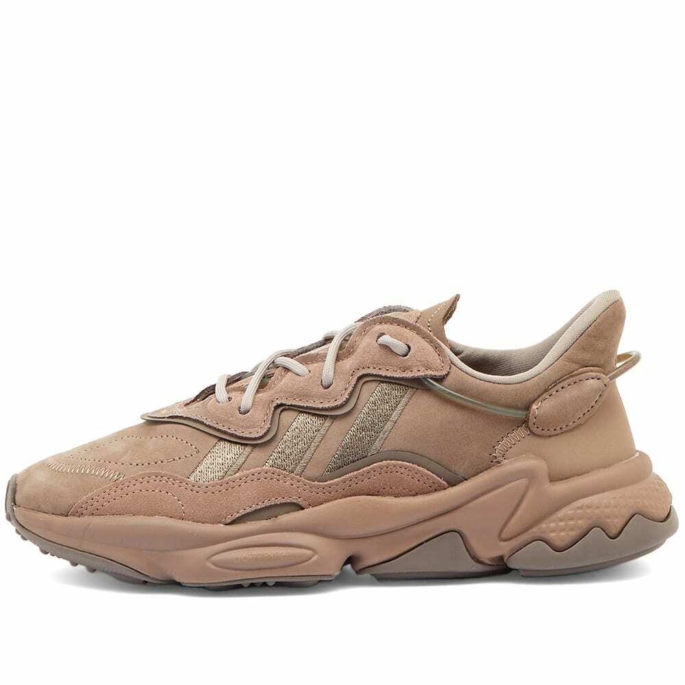 Adidas Women's Ozweego Sneakers in Chalky Brown/Simple Brown/White adidas