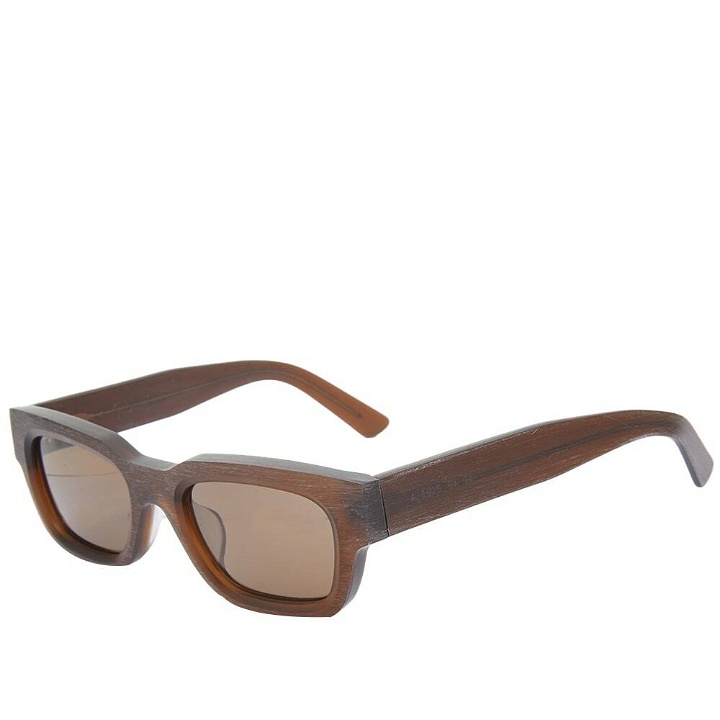 Photo: AKILA Zed Raw Sunglasses in Brown