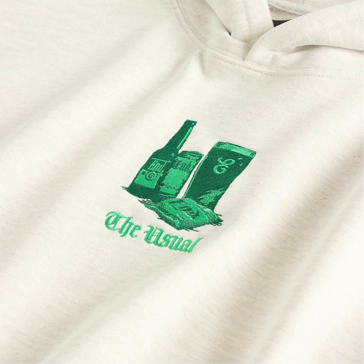 END. The Usual Hoodie in Grey Marl