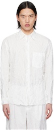 AURALEE White Finx Shirt