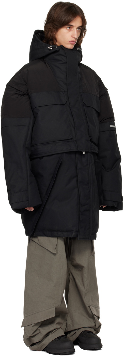 HELIOT EMIL Black Elementary Coat