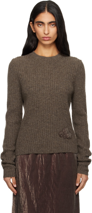 Photo: Cecilie Bahnsen Brown Blas Sweater