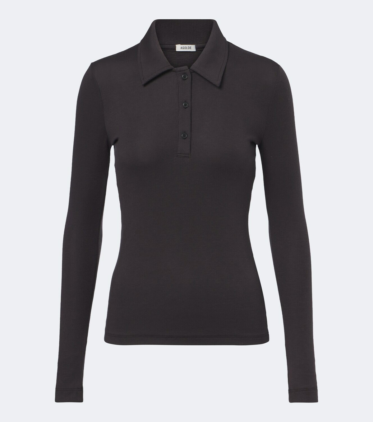 Agolde Amos jersey polo shirt