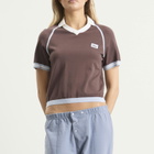Dime Women's Knitted Jersey in Brown