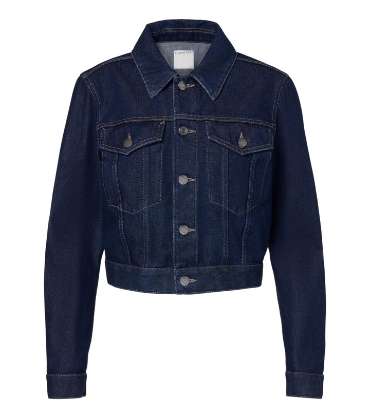 Photo: Calvin Klein Collection Karine cropped denim jacket