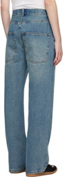 WYNN HAMLYN Blue Straight Jeans