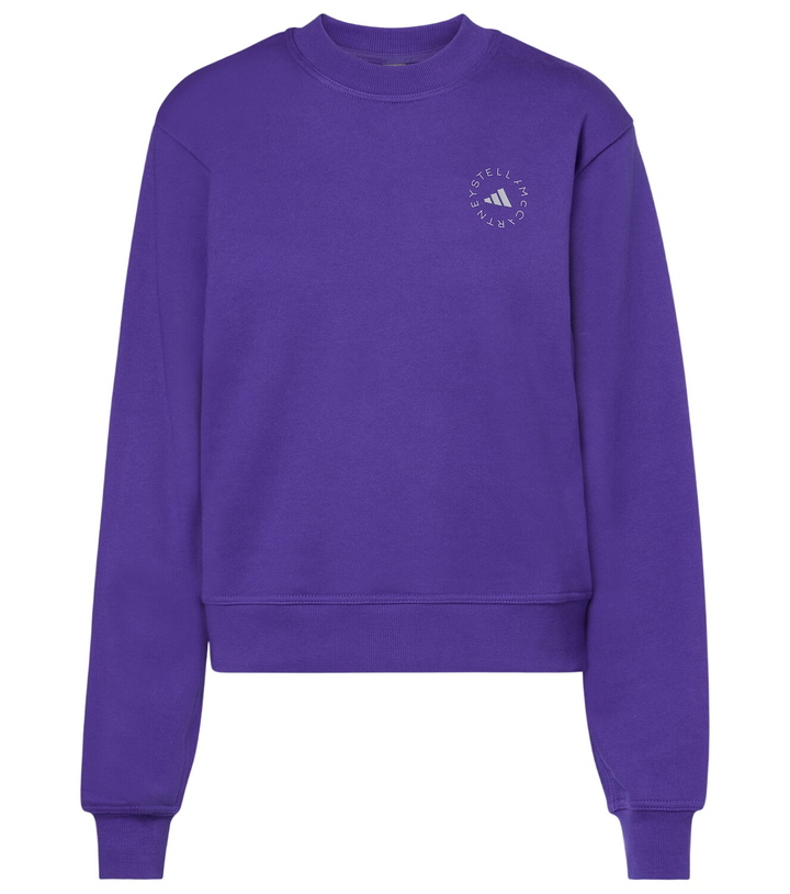 Photo: Adidas by Stella McCartney Cotton fleece sweatshirt