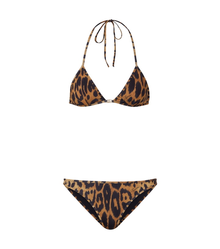 Photo: Gucci Leopard-print bikini