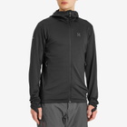 Haglöfs Men's L.I.M Mid Multi II Hoodie in True Black