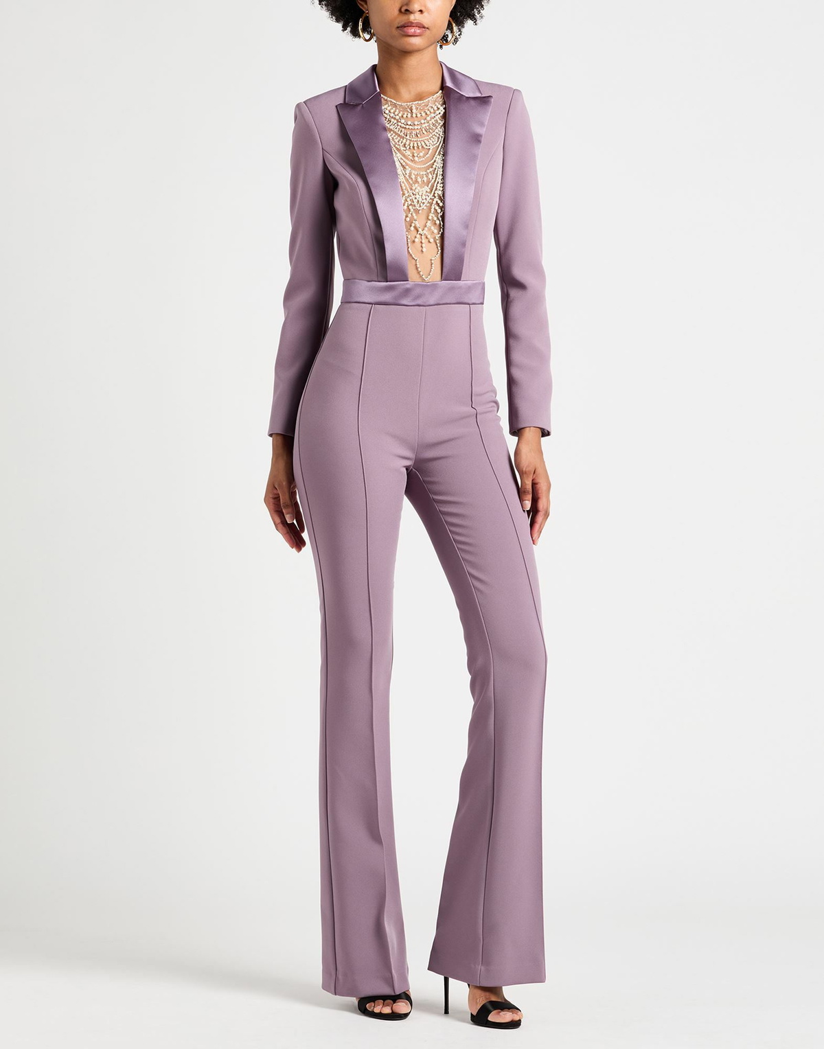 Elisabetta Franchi Womens Jumpsuit Mauve