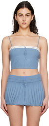 Danielle Guizio Blue Cielo Camisole