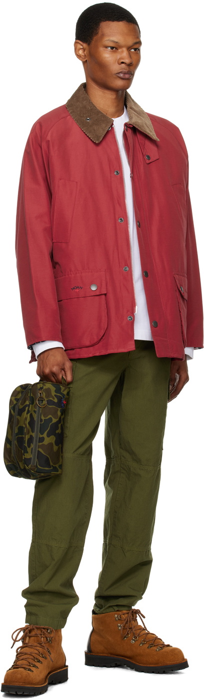 Barbour Khaki Noah Edition Camouflage Pouch