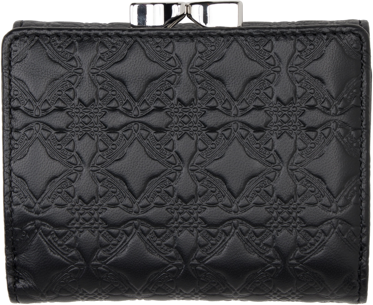 Vivienne Westwood Black Small Frame Wallet Vivienne Westwood