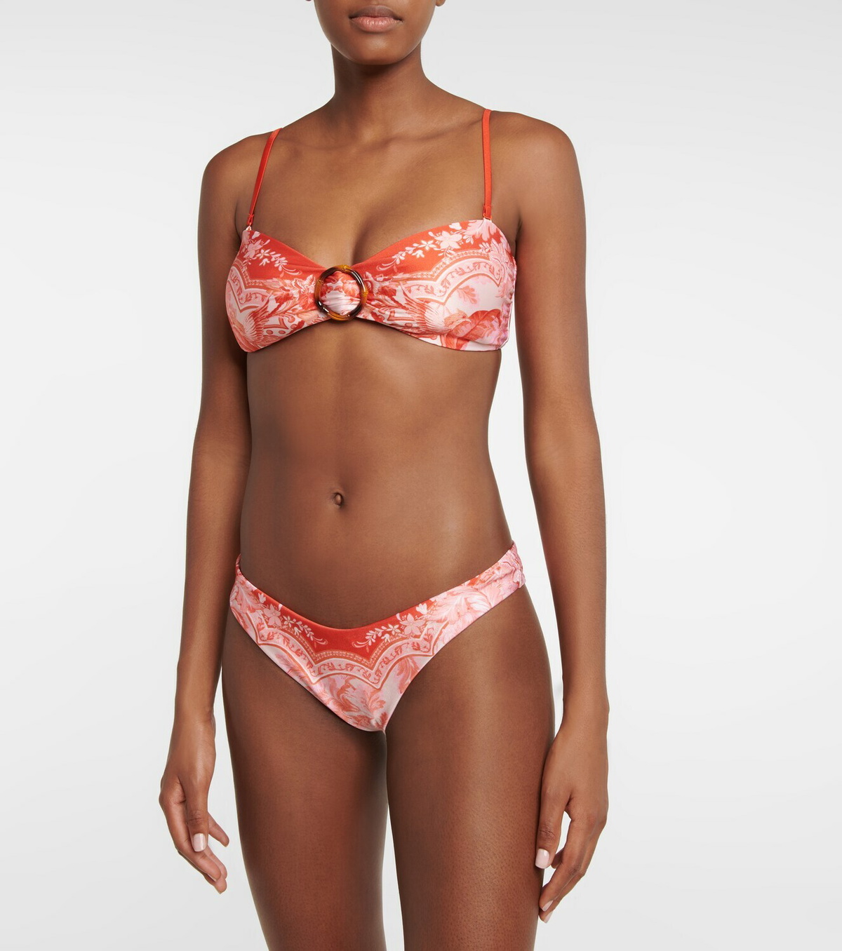Zimmermann Lyre printed bikini Zimmermann