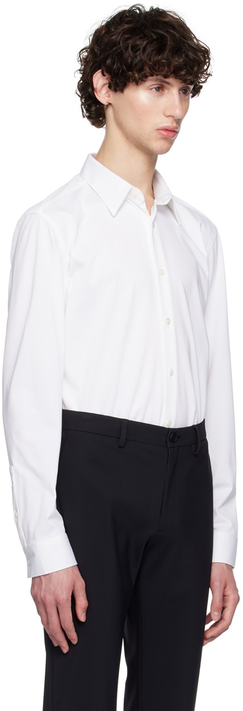 Theory White Sylvain Shirt