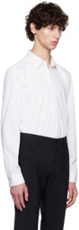 Theory White Sylvain Shirt