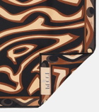 Pucci Labirinto silk twill scarf