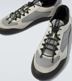 Prada Speedrock leather-trimmed sneakers