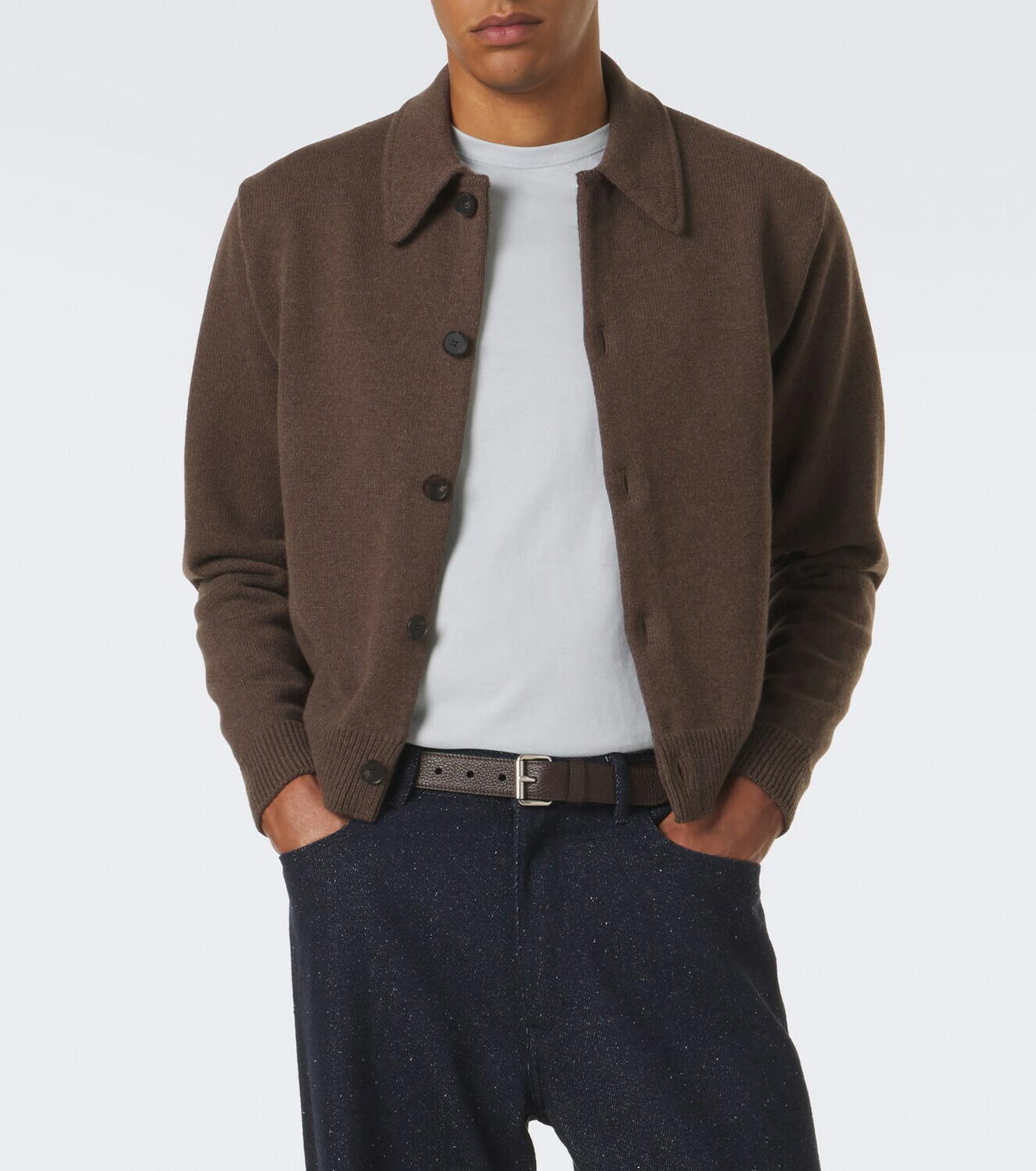 Auralee Wool cardigan
