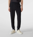 Zegna Cotton-blend jersey sweatpants
