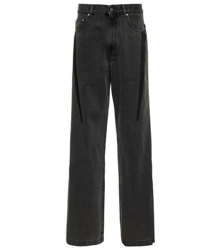 Photo: Dion Lee Low-rise wide-leg jeans