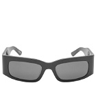 Balenciaga BB0328S Sunglasses in Black/Grey