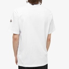 Moncler Men's Logo Collar T-Shirt in White