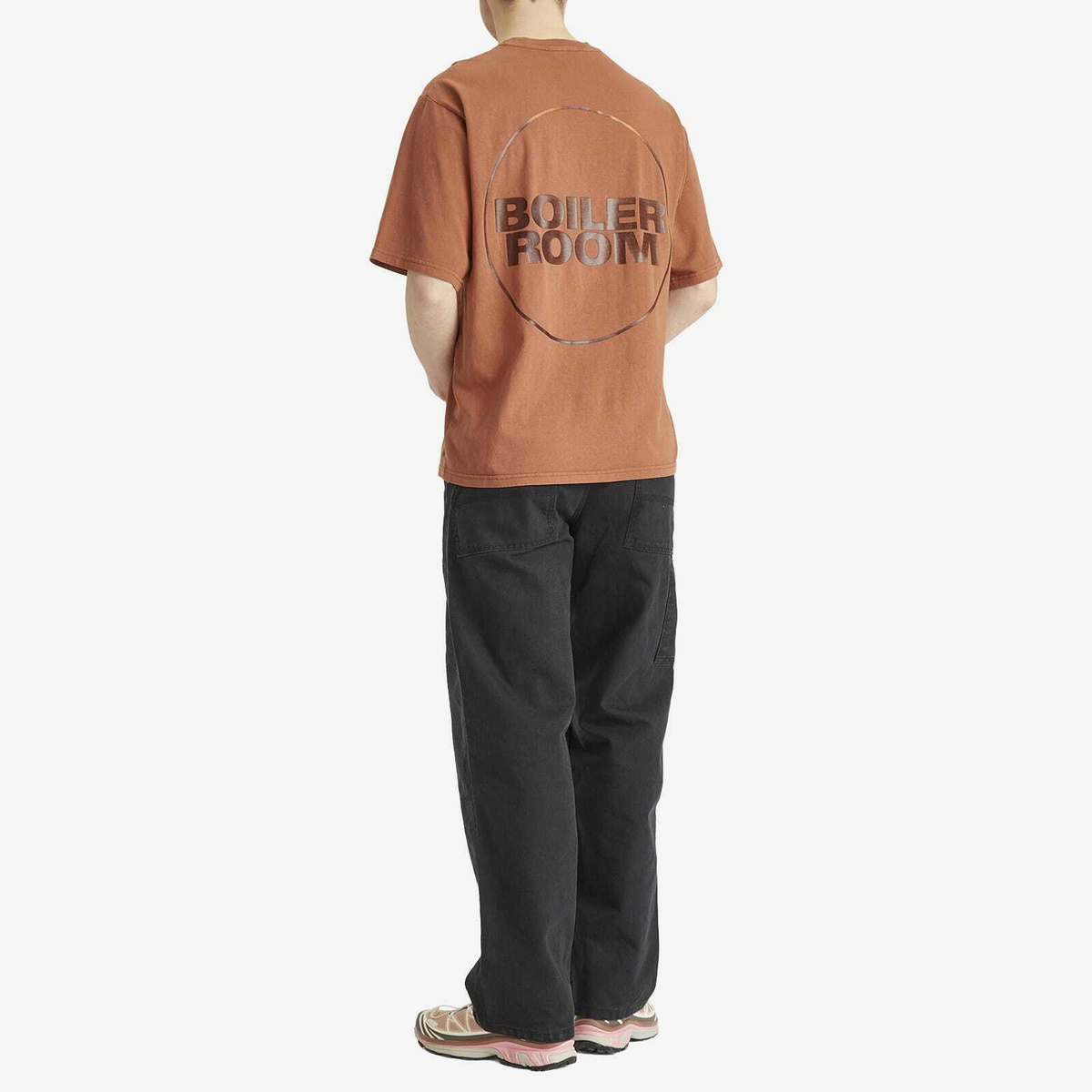 Boiler Room Men's Core T-Shirt in Caramel
