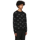 Kenzo Black All Over Eye Sweatshirt