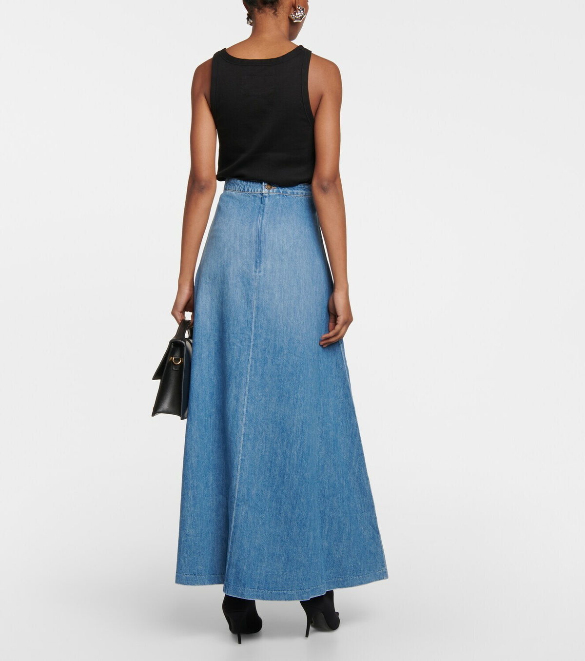 Nili Lotan - Astrid denim maxi skirt