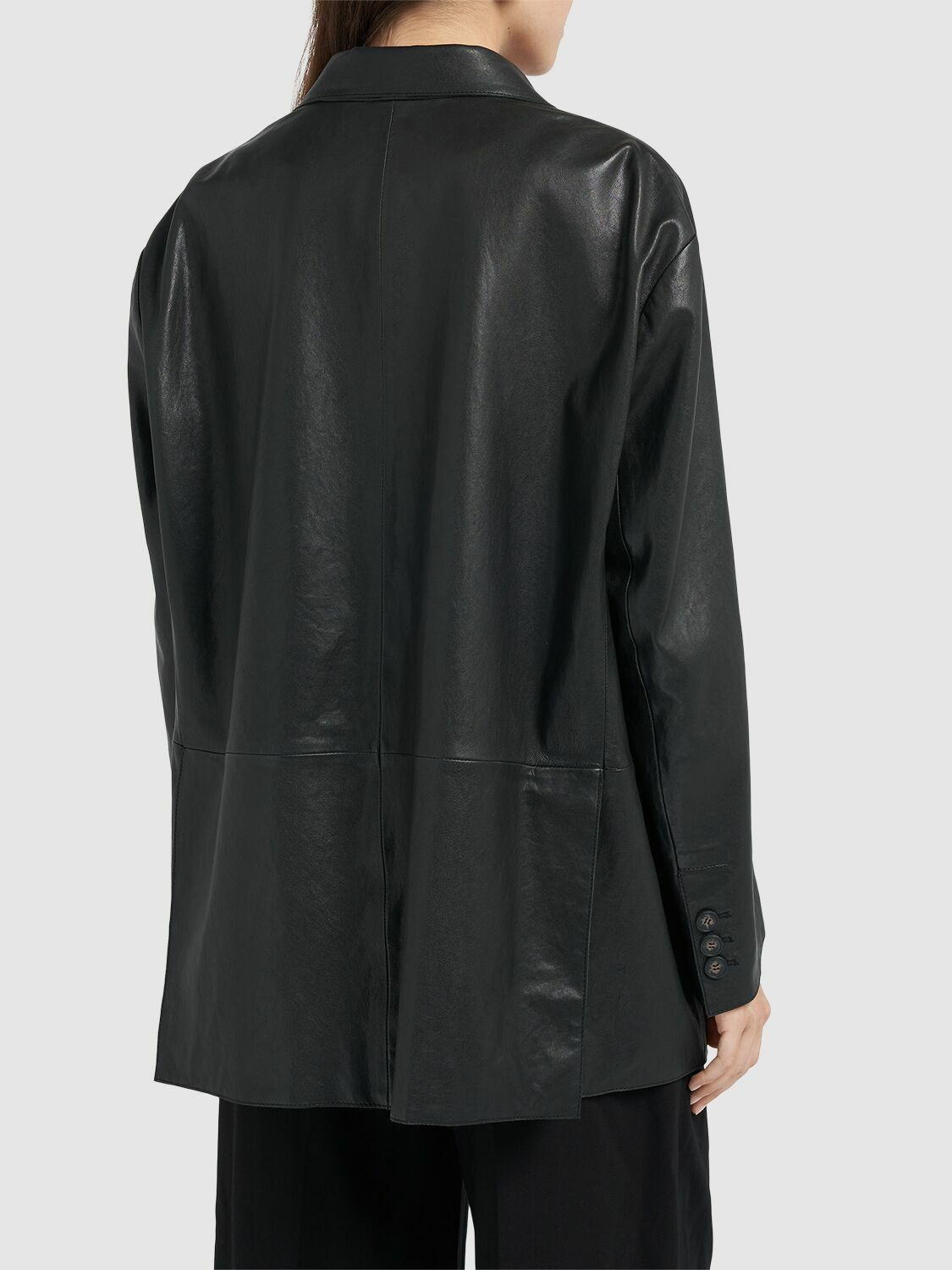 WEEKEND MAX MARA Marat Leather Jacket Weekend Max Mara