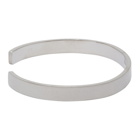 Maison Margiela Silver Bangle Bracelet