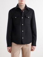 Brunello Cucinelli - Wool-Felt Overshirt - Black