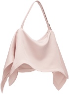 ISSEY MIYAKE Pink Enveloping Square Bag