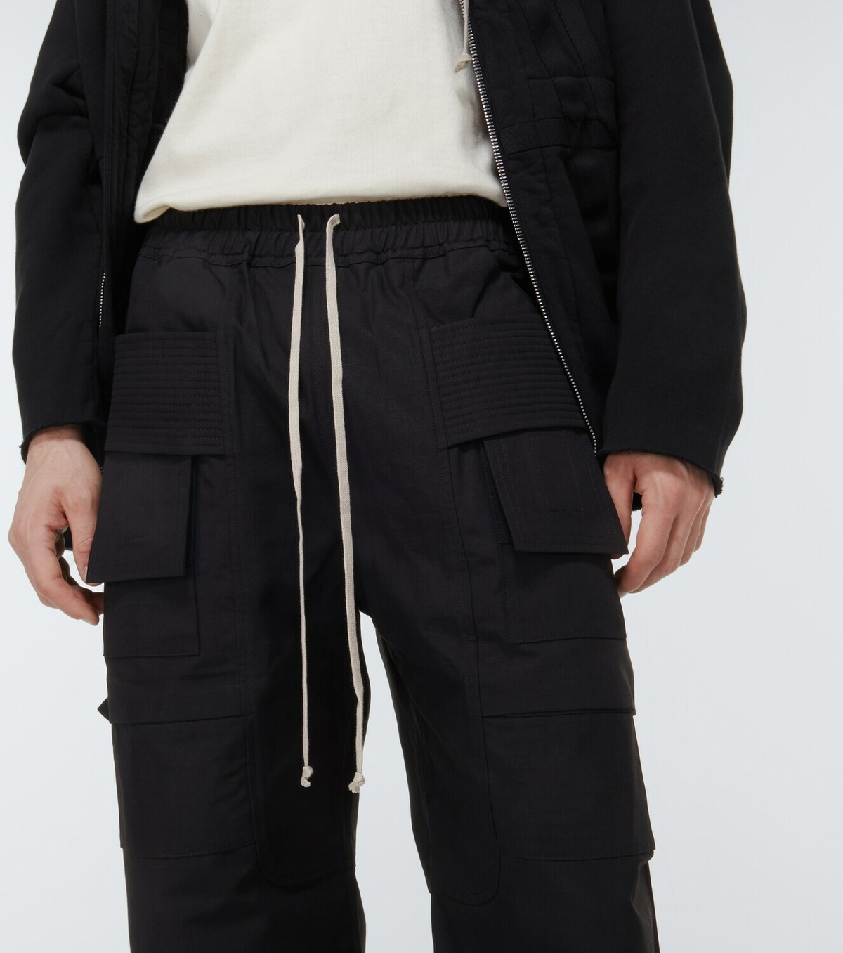 DRKSHDW by Rick Owens - Cotton cargo sweatpants Rick Owens Drkshdw