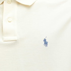 Polo Ralph Lauren Men's Tipped Custom Fit Polo Shirt in Herbal Milk