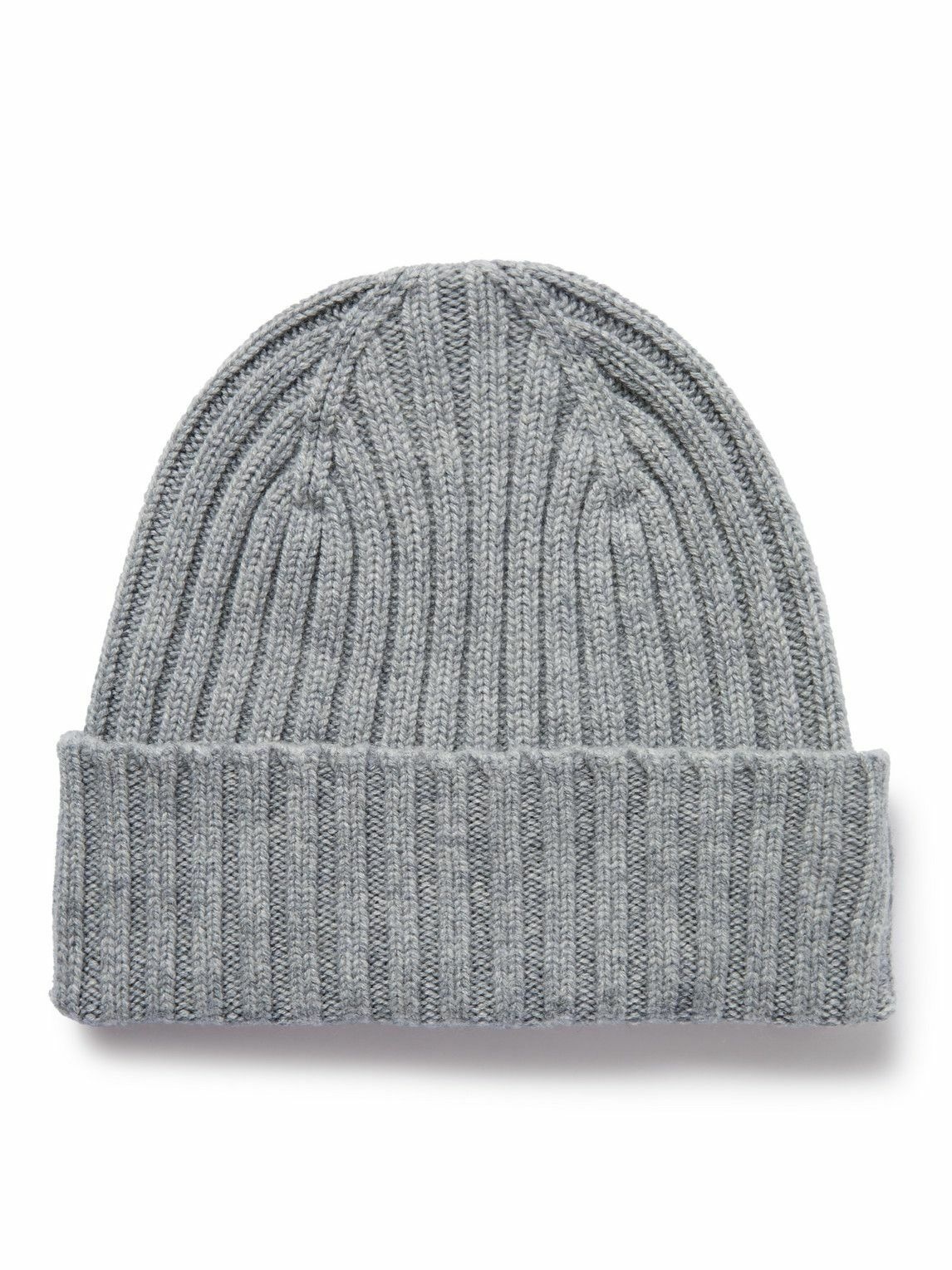 Photo: Mr P. - Cairn Ribbed Cashmere Beanie