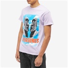 Pleasures Men's Out Of My Head T-Shirt in Lavender